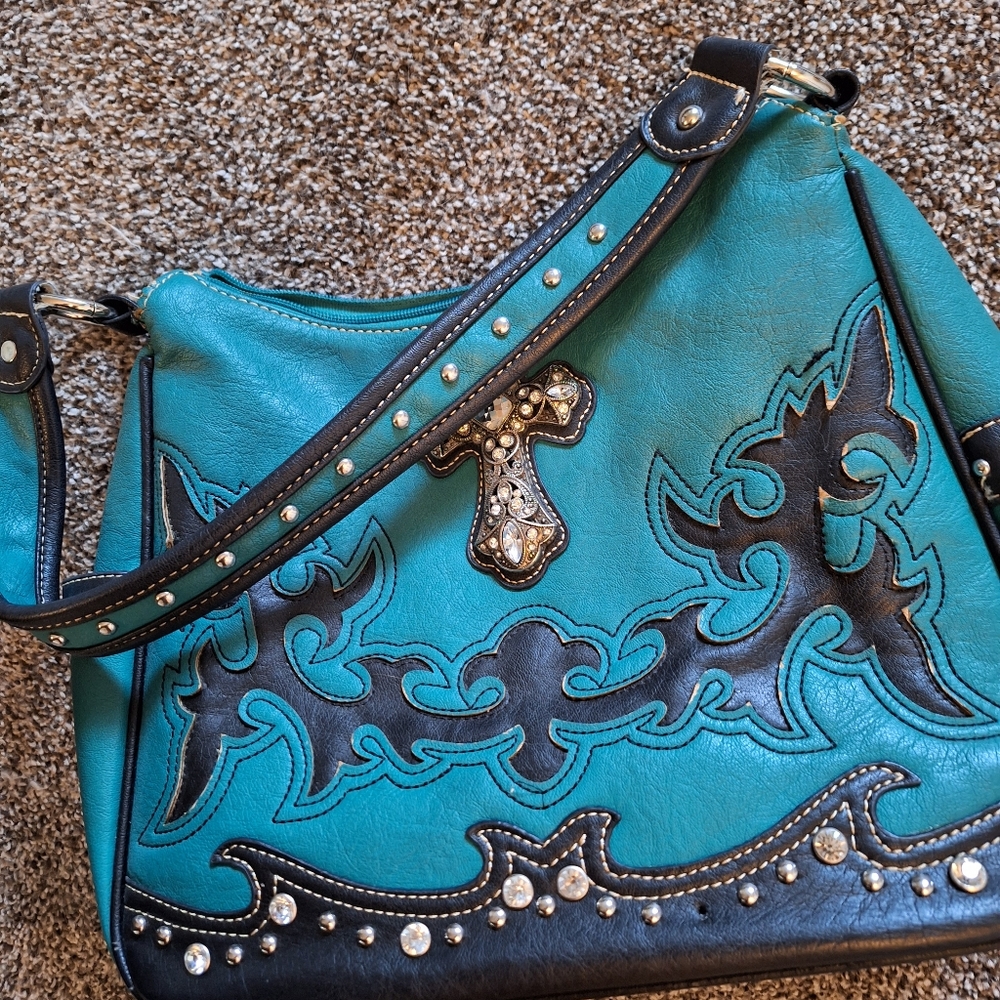 Montana West Leather Handbag